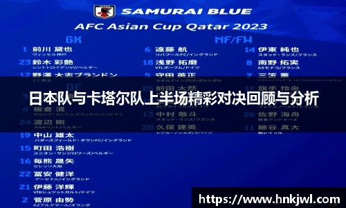 日本队与卡塔尔队上半场精彩对决回顾与分析